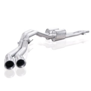 GMC Sierra Performance Exhaust - Passenger Rear Tire Exit - Stainless Works - Exhaust Y-Pipe - `07-`16